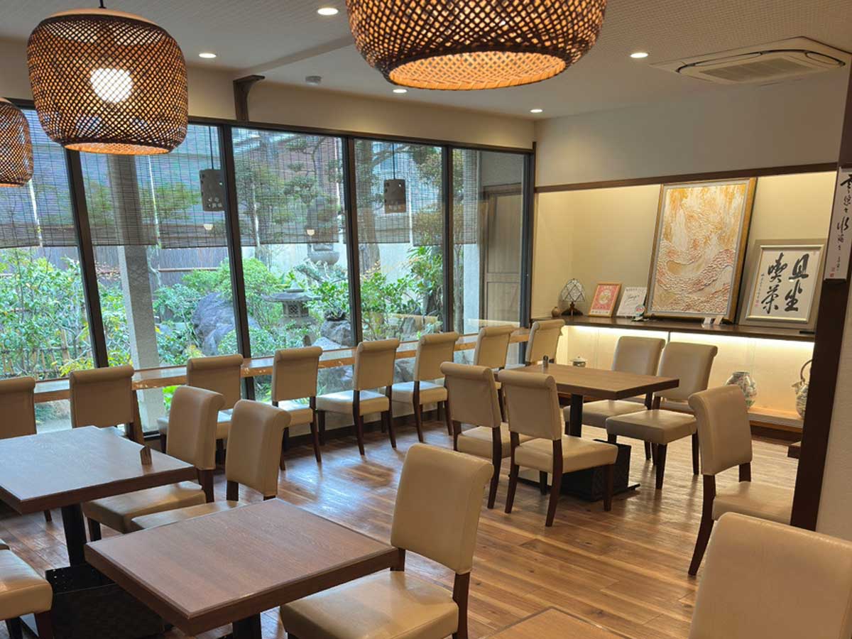 茶寮 季 店内の様子