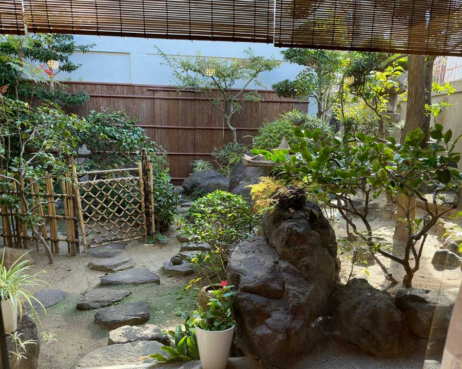 庭園の風景